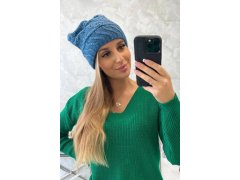 Dámská čepice Dagmara K332 dark denim 1