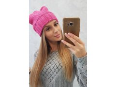 Dámská čepice Danuta K331 růžová 1