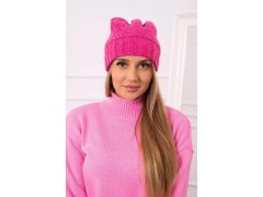 Dámská čepice Danuta K331 růžová 2