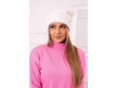 Dámská čepice Danuta K331 bílá 2