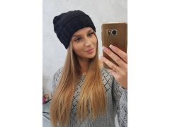 Dámská čepice Danuta K331 černá 1