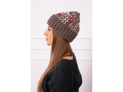 Dámská čepice Iris K348 cappuccino 3