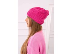 Dámská čepice Elora K336 tmavě růžová 1