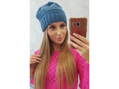 Dámská čepice Elora K336 denim 2