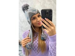 Dámská klapka na uši Eunika K322 graphite 4