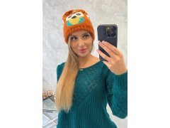 Dámská čepice Ofelia K349 červená 2