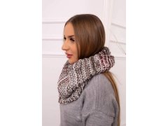 KN16 Dámský komín mocca 7