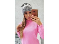 Dámská čepice Kira K374 světle šedá 2