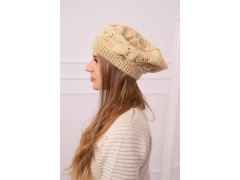 Dámská čepice Sofia K369 beige 1