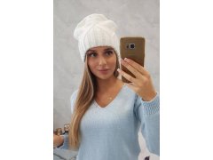 Dámská čepice Liliana K375 bílá 2