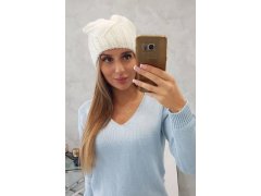 Dámská čepice Liliana K375 ecru 2