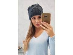 Dámská čepice Liliana K375 graphite 2