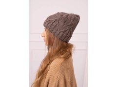 Dámská čepice Liliana K375 cappuccino 1