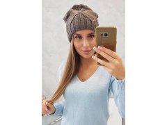 Dámská čepice Liliana K375 cappuccino 2