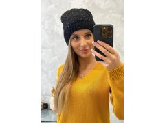 Dámská čepice Amira K359 černá 2