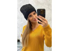 Dámská čepice Amira K359 černá 3