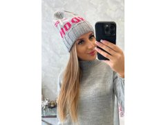 Dámská čepice London K385 šedá 2