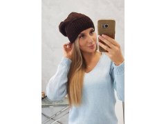 Dámská čepice Ingrid K371 hnědá 1
