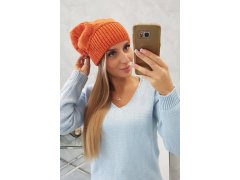 Dámská čepice Ingrid K371 oranžová 1