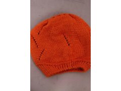 Dámská čepice Ingrid K371 oranžová 3