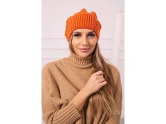 Dámská čepice Ingrid K371 oranžová 4
