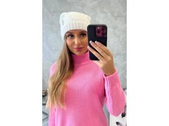 Dámská čepice Klarysa K394 bílá 2