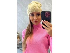 Dámská čepice Ramona K383 béžová 1