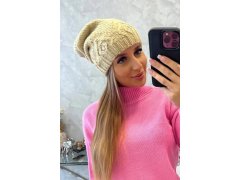 Dámská čepice Ramona K383 béžová 2