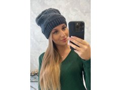 Dámská čepice Nastia K373 graphite 1