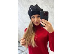 Dámská čepice Larisa K395 černá 2