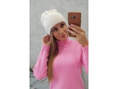 Majka dámská čepice K376 bílá 1