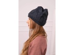 Dámská čepice Majka K376 graphite 4