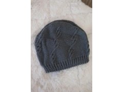 Dámská čepice Lorena K377 tmavě šedá 2