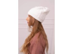 Dámská čepice Lorena K377 bílá 1