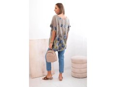 Dámská bavlněná košile s&nbsp;květinovým vzorem fango 2