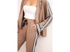 Dámský komplet s&nbsp;viskózou, lampasem a&nbsp;sportovní bundou fango 3