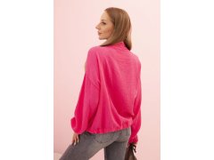Dámská mušelínová košile s&nbsp;dlouhým rukávem růžová 2