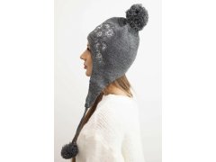 Dámská ušanka Emma K343 denim 1