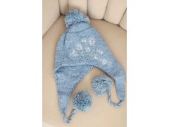 Dámská ušanka Emma K343 denim 1