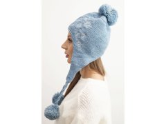 Dámská ušanka Emma K343 denim 2