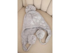 Dámská ušanka Emma K343 denim 2