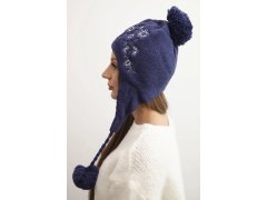Dámská ušanka Emma K343 denim 1