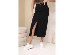Dámské džíny Skinny s&nbsp;vysokým pasem a&nbsp;páskem M.sara béžové 1