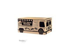 Sada Food Truck Socks Box Beer Burger 3 páry 5