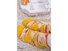Duhové ponožky 1 pár havajský moře ponožek na pizzu 2