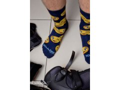Duhové Ponožky Emotikony Brainy Smiley Lover 3 Páry 2