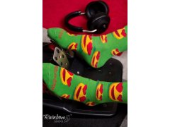 Duhové Ponožky Emotikony Brainy Smiley Lover 3 Páry 8