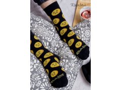 Duhové Ponožky Emotikony Smiley Sadness Brainy 3 Páry 3