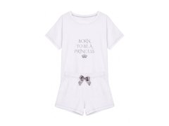Pyžamo Princess Short White - Aruelle 4