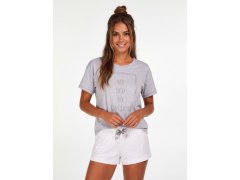 Pyžamo Kingdom Short Dots & Grey - Aruelle 8